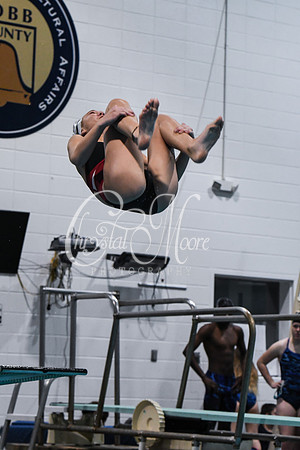Allatoona Diving at Kennesaw Mountain High School Mountain Madness Meet