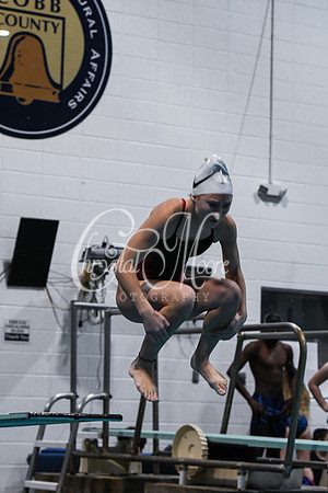 Allatoona Diving at Kennesaw Mountain High School Mountain Madness Meet