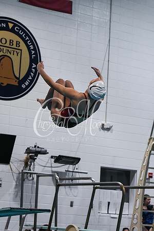 Allatoona Diving at Kennesaw Mountain High School Mountain Madness Meet