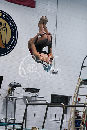 Allatoona Diving at Kennesaw Mountain High School Mountain Madness Meet