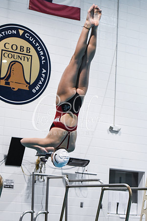 Allatoona Diving at Kennesaw Mountain High School Mountain Madness Meet