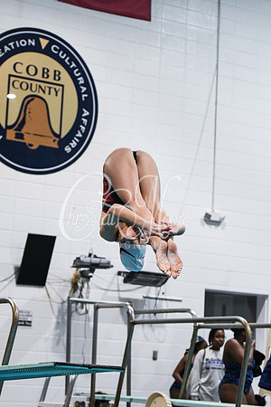 Allatoona Diving at Kennesaw Mountain High School Mountain Madness Meet