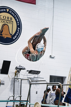 Allatoona Diving at Kennesaw Mountain High School Mountain Madness Meet