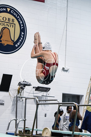 Allatoona Diving at Kennesaw Mountain High School Mountain Madness Meet