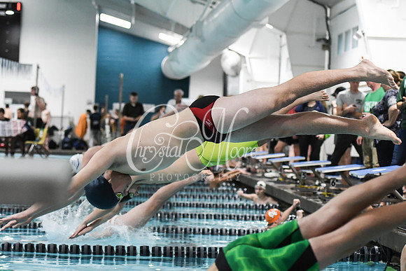 Allatoona Swimming at Kennesaw Mountain High School Mountain Madness Meet