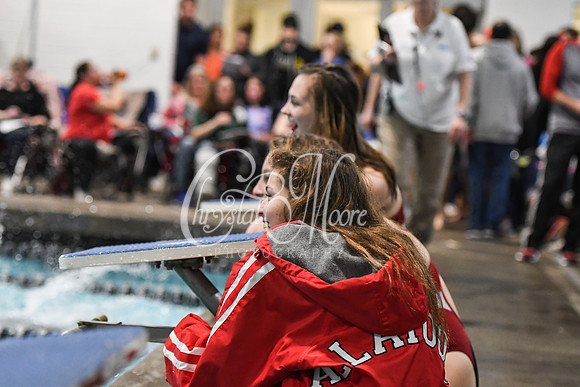 Allatoona Swimming at Kennesaw Mountain High School Mountain Madness Meet