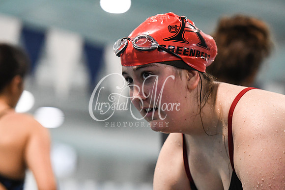 Allatoona Swimming at Kennesaw Mountain High School Mountain Madness Meet