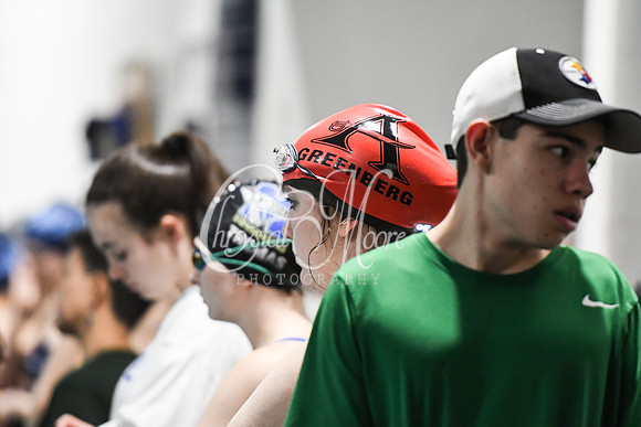 Allatoona Swimming at Kennesaw Mountain High School Mountain Madness Meet
