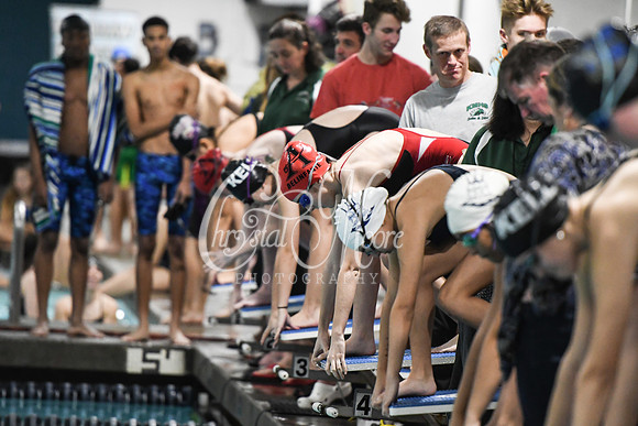 Allatoona Swimming at Kennesaw Mountain High School Mountain Madness Meet