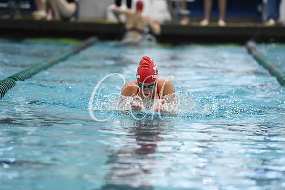 Allatoona High School Swim Team during Campbell Meet