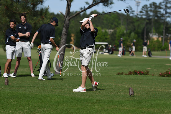 Allatoona High School vs Kennesaw Mountain High School Golf April 23, 2019 at Governor’s Towne Club