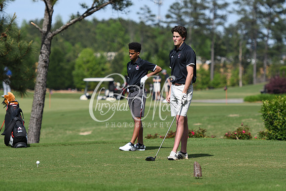 Allatoona High School vs Kennesaw Mountain High School Golf April 23, 2019 at Governor’s Towne Club