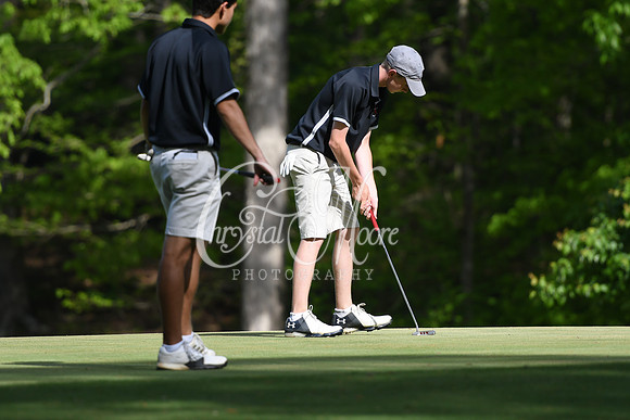 Allatoona High School vs Kennesaw Mountain High School Golf April 23, 2019 at Governor’s Towne Club