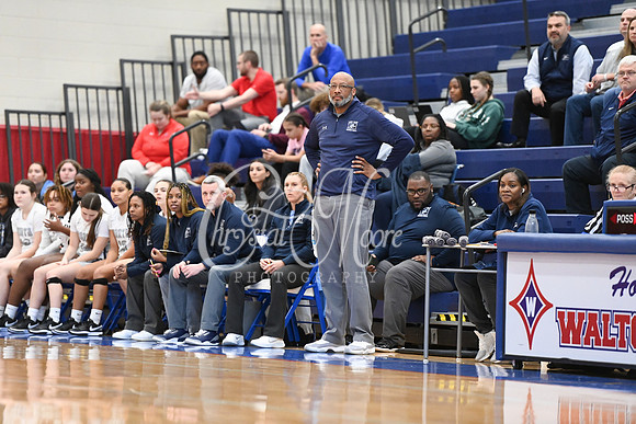 6A Marietta vs 6A North Paulding during Region 5 semi-finals girls basketball tournament