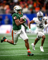 Florida A&M University Kamari Young (81) during Celebration Bowl Game on December 16, 2023