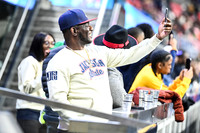 Jackson State University fan during the Band of the Year competition on December 15, 2023