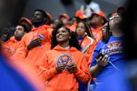 Florida Memorial University Band during Band of the Year on December 15, 2023
