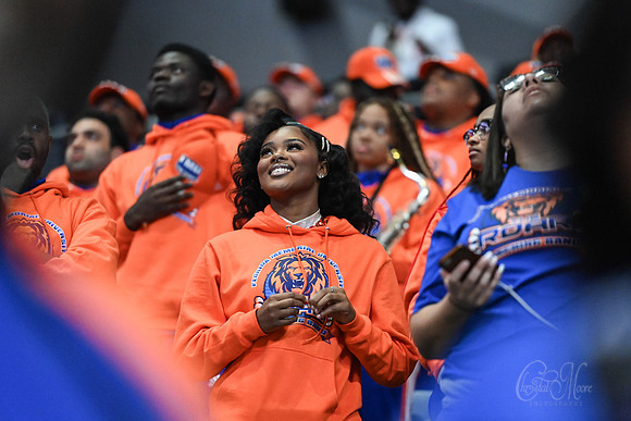Florida Memorial University Band during Band of the Year on December 15, 2023