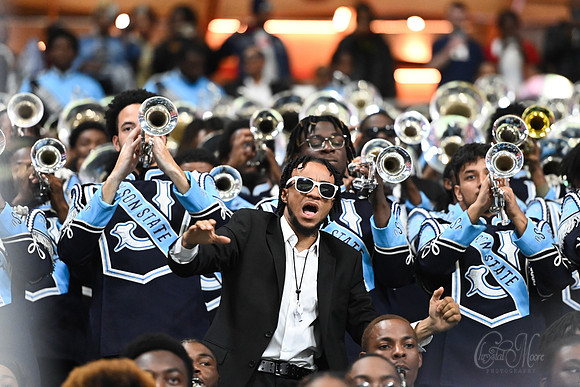 Jackson State University Band during Band of the Year on December 15, 2023