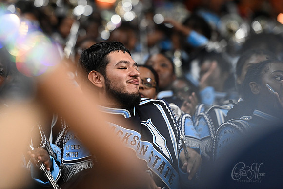 Jackson State University Band during Band of the Year on December 15, 2023