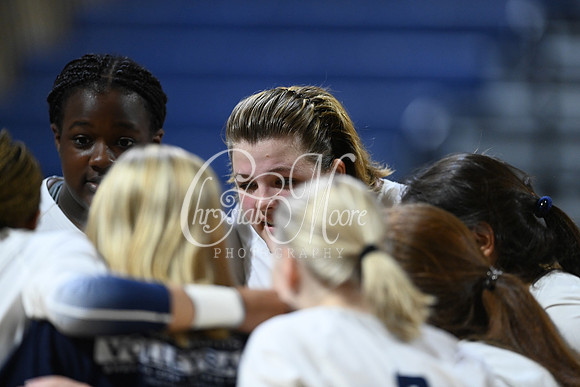 Pace Academy vs Gordon Lee High School during 2021 GHSA State 2A-1A Public Volleyball State Championship