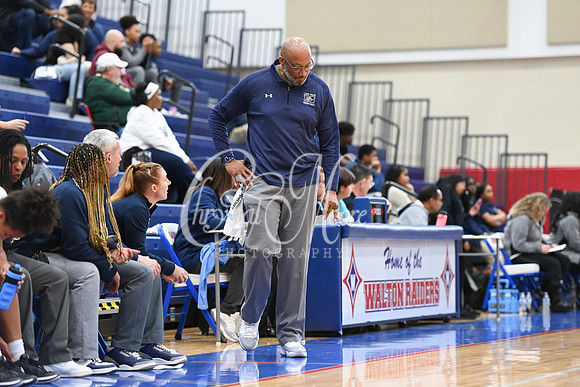6A Marietta vs 6A North Paulding during Region 5 semi-finals girls basketball tournament