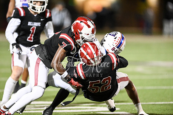 Hillgrove vs Peachtree Ridge during second round GHSA 6A State Football Playoffs