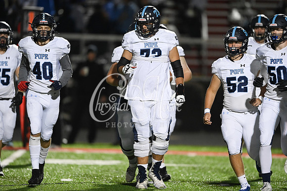 Allatoona High School vs Pope High School Friday Night Football Action