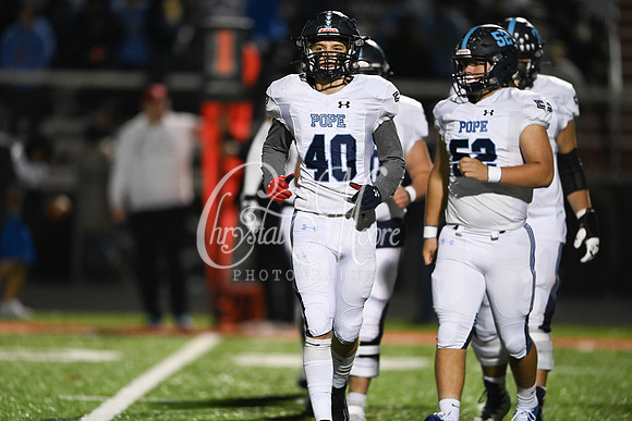 Allatoona High School vs Pope High School Friday Night Football Action