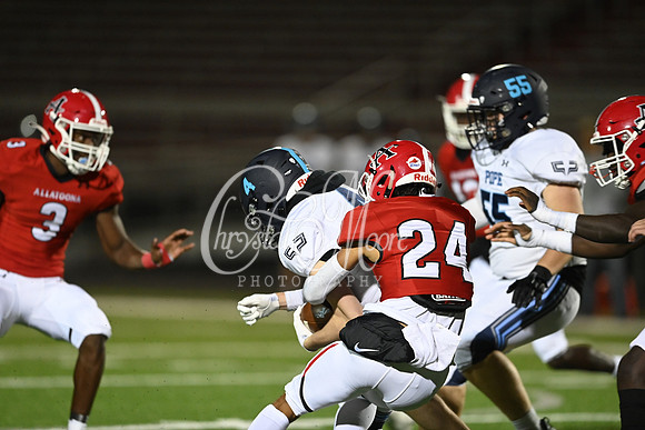 Allatoona High School vs Pope High School Friday Night Football Action