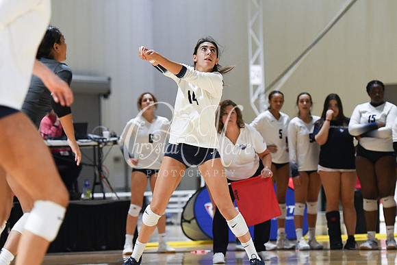 Pace Academy vs Gordon Lee High School during 2021 GHSA State 2A-1A Public Volleyball State Championship
