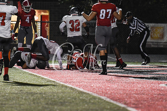 Allatoona vs Osborne Friday Night Football Action