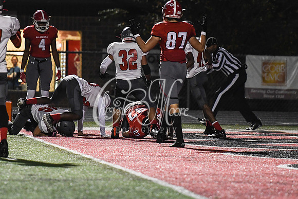 Allatoona vs Osborne Friday Night Football Action