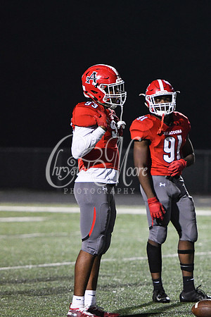 Allatoona vs Osborne Friday Night Football Action