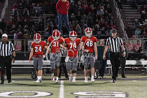 Allatoona vs Coffee County in Elite Eight GHSA State Playoffs Friday Night Football action