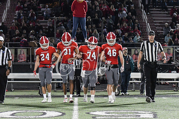 Allatoona vs Coffee County in Elite Eight GHSA State Playoffs Friday Night Football action