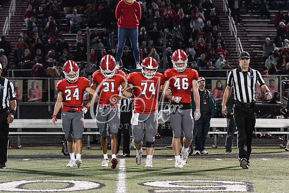 Allatoona vs Coffee County in Elite Eight GHSA State Playoffs Friday Night Football action