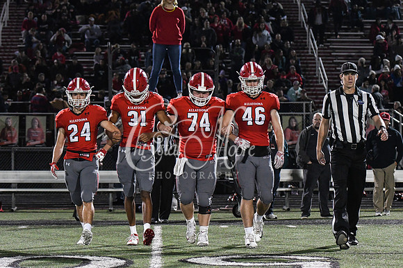Allatoona vs Coffee County in Elite Eight GHSA State Playoffs Friday Night Football action