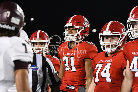 Allatoona vs Coffee County in Elite Eight GHSA State Playoffs Friday Night Football action
