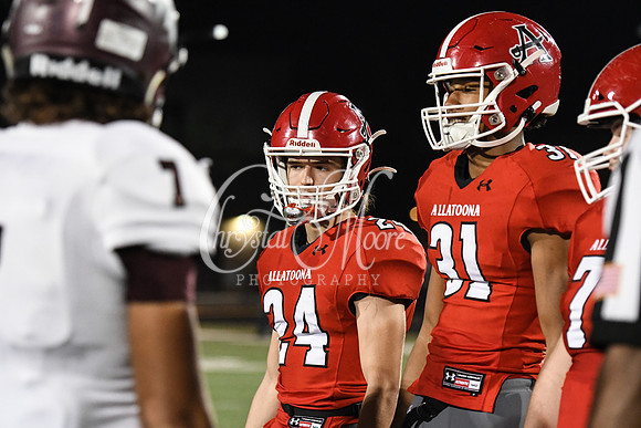 Allatoona vs Coffee County in Elite Eight GHSA State Playoffs Friday Night Football action
