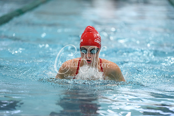 Allatoona High School Swim Team during Campbell Meet