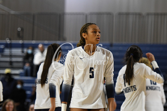 Pace Academy vs Gordon Lee High School during 2021 GHSA State 2A-1A Public Volleyball State Championship