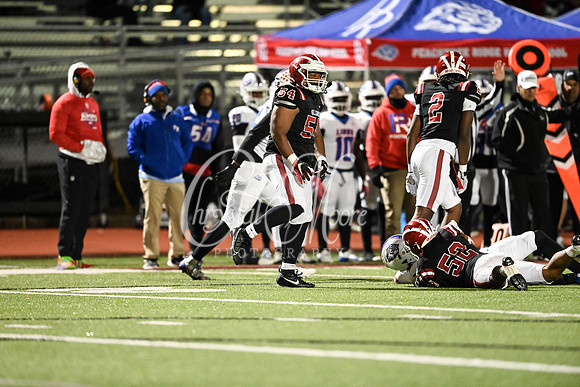 Hillgrove vs Peachtree Ridge during second round GHSA 6A State Football Playoffs
