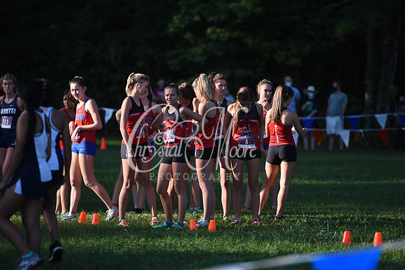 Allatoona during Cobb County Cross Country Championship