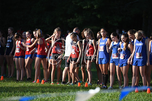 Allatoona during Cobb County Cross Country Championship