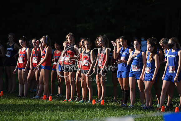 Allatoona during Cobb County Cross Country Championship