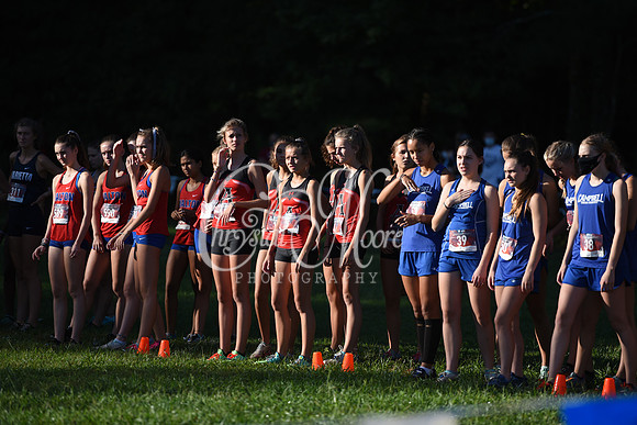 Allatoona during Cobb County Cross Country Championship