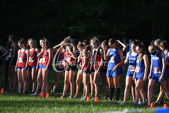 Allatoona during Cobb County Cross Country Championship