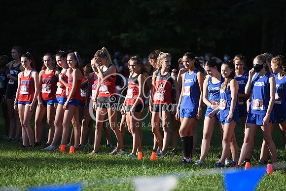 Allatoona during Cobb County Cross Country Championship