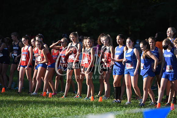 Allatoona during Cobb County Cross Country Championship